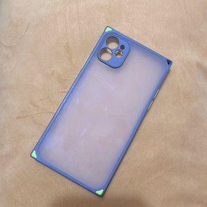 Grey with a hint of lime green Apple iPhone 11 case. Gently used